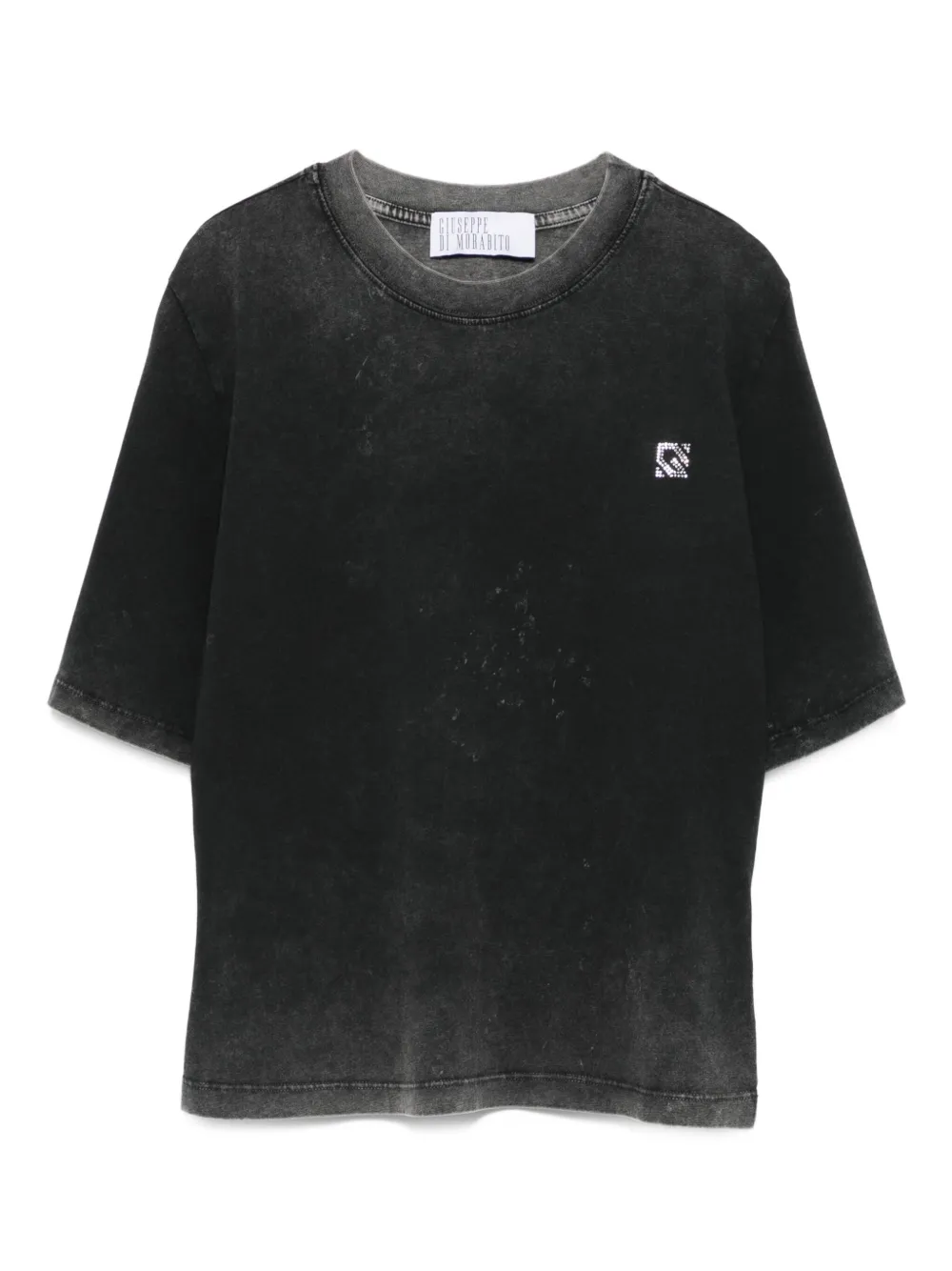 Giuseppe Di Morabito logo-detail short-sleeve T-shirt | Black | Image 1