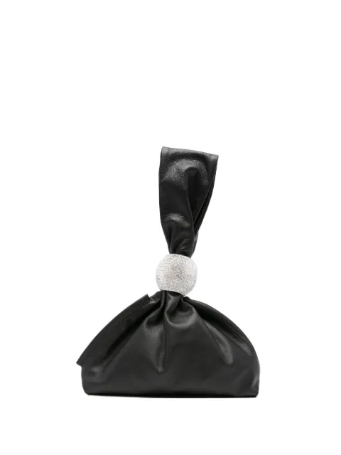 Giuseppe Di Morabito knotted crystal-embellished tote bag