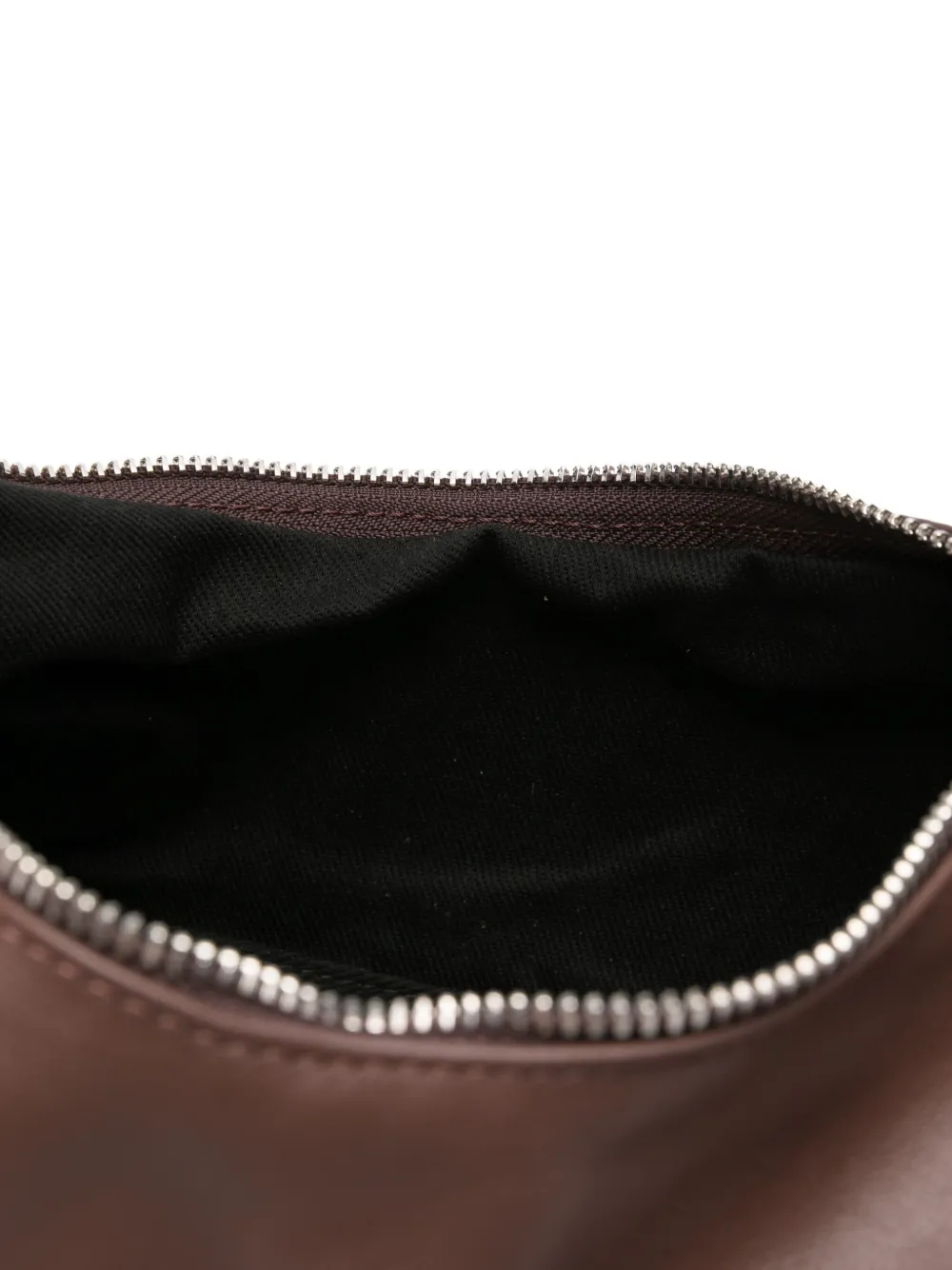 Giuseppe Di Morabito Crystal-embellished Leather Shoulder Bag In Brown