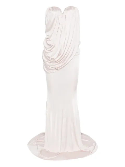 Giuseppe Di Morabito draped cowl-neck dress