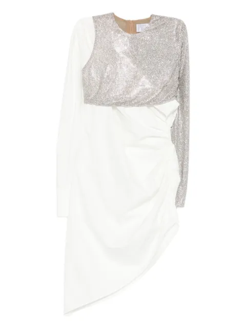 Giuseppe Di Morabito rhinestone-embellished draped dress