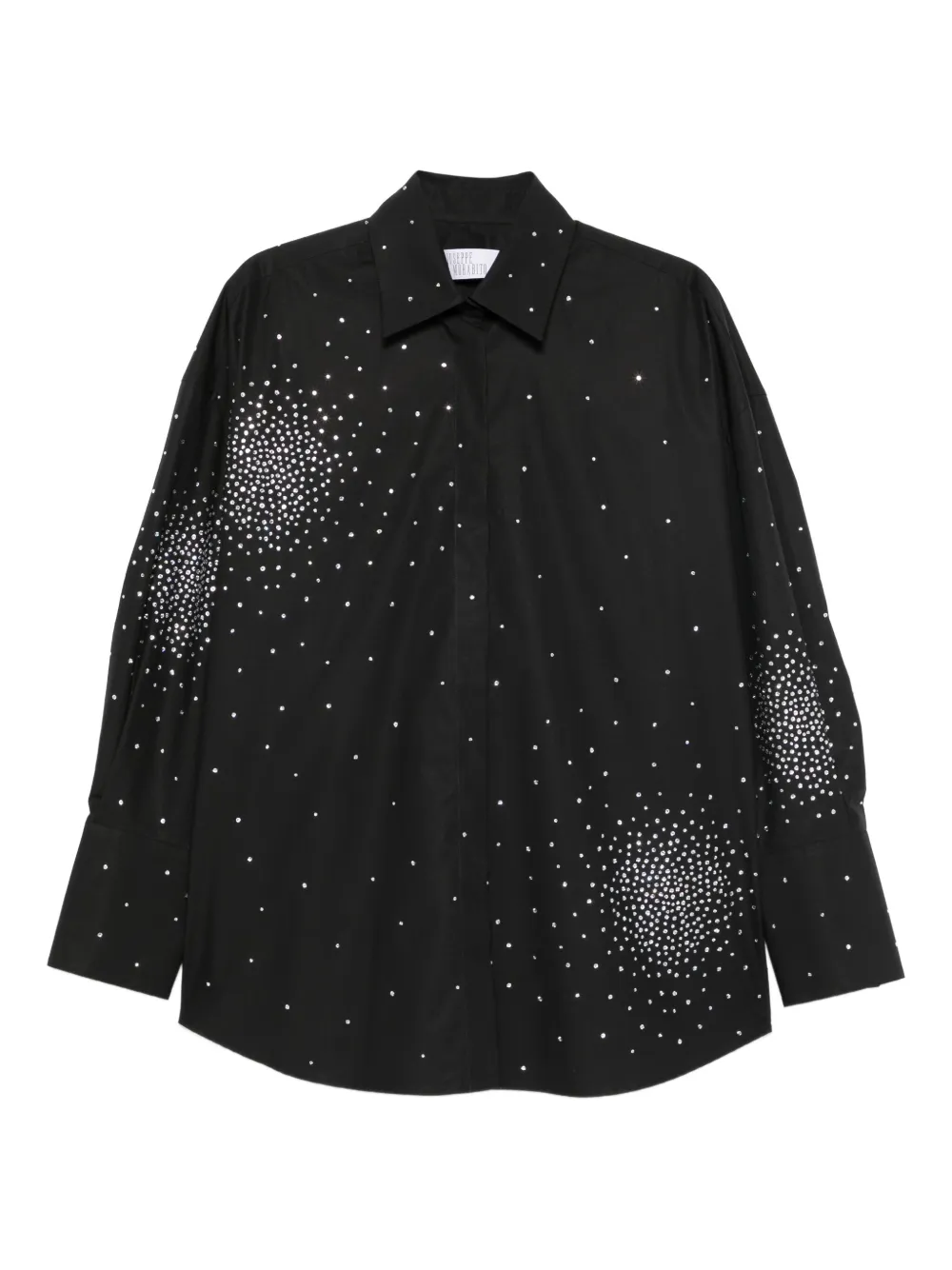 Giuseppe Di Morabito Popeline blouse Zwart