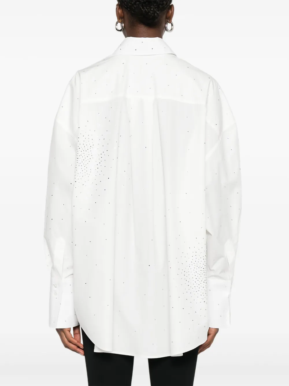 Giuseppe Di Morabito Dots-embellished Shirt In White