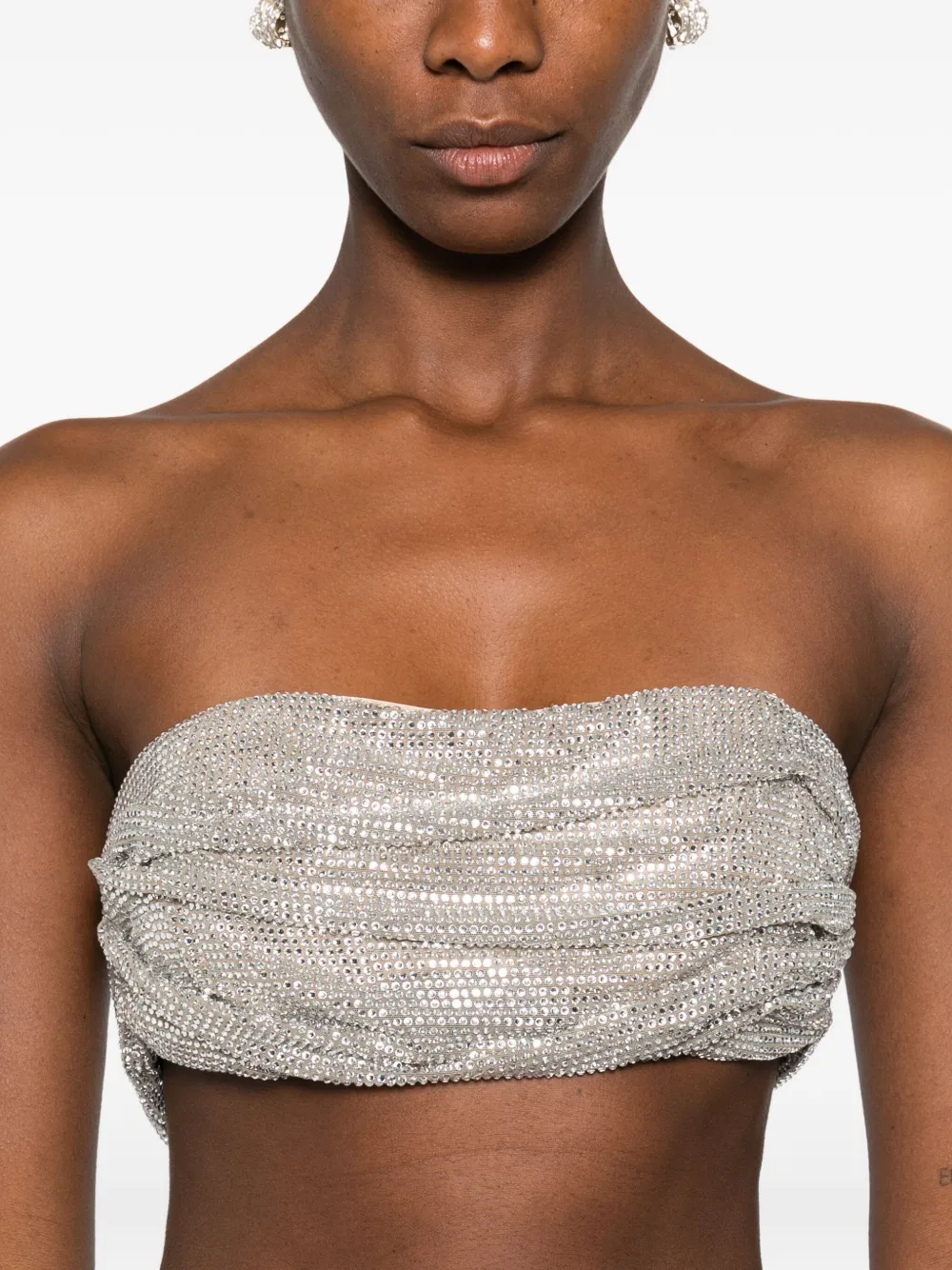 Giuseppe Di Morabito Top Beige Zilver