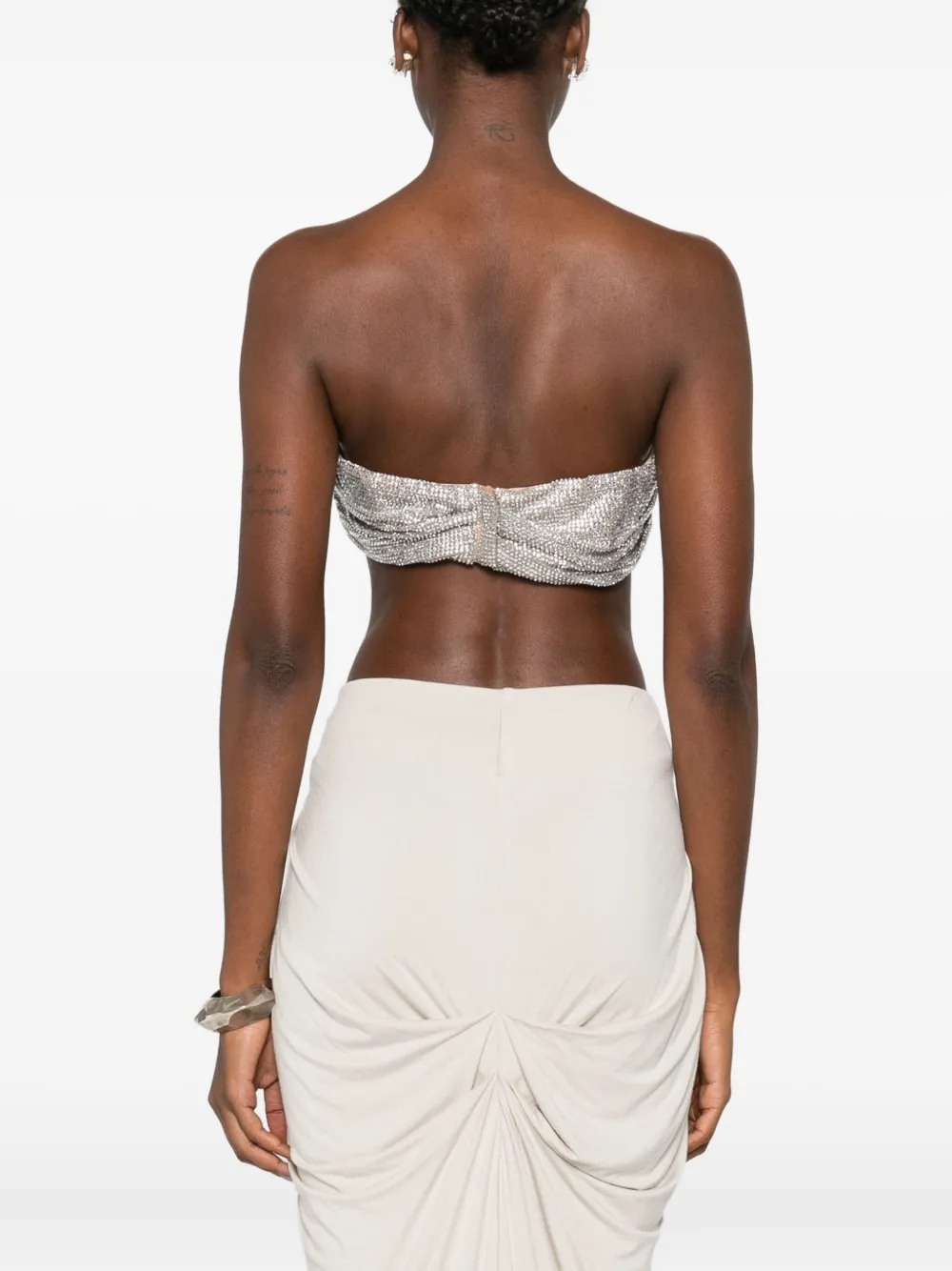 Giuseppe Di Morabito Top Beige Zilver