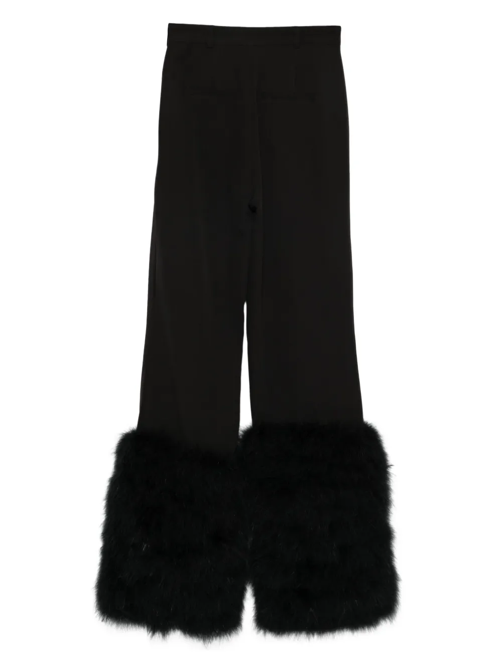 Giuseppe Di Morabito Broek met veren - Zwart