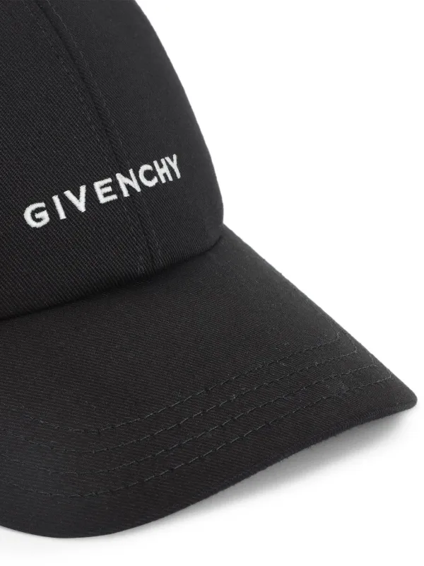 Givenchy logo-embroidered Baseball Cap | Black | FARFETCH
