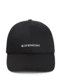Givenchy logo-embroidered baseball cap - Black