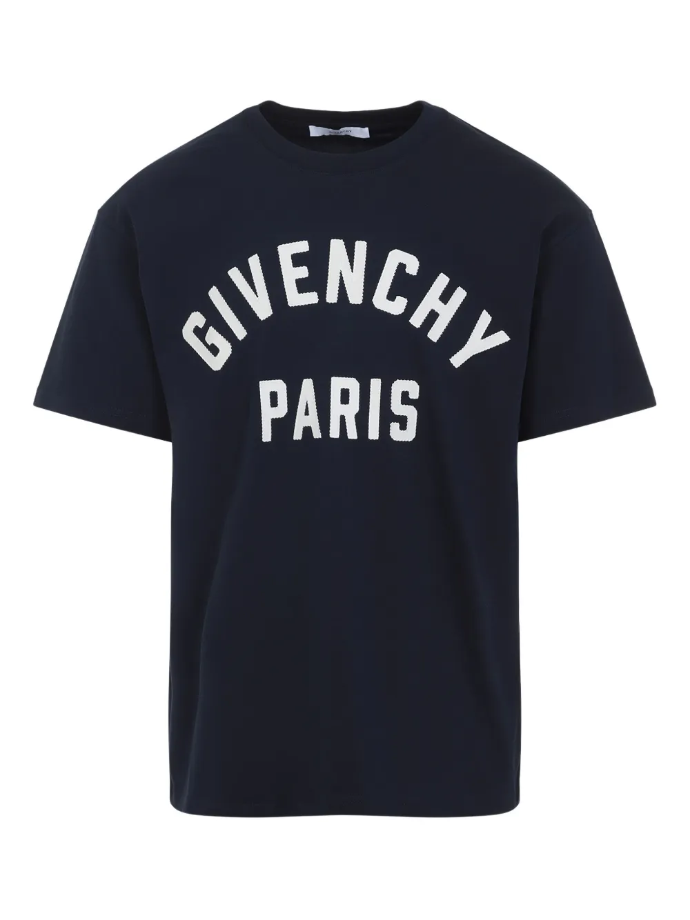 Givenchy lettering-print T-shirt Blauw