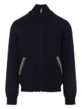 Paul Smith zip-up striped jacket - Blue