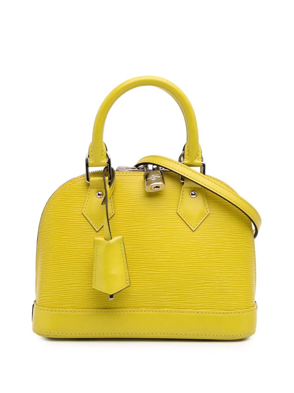 Louis Vuitton Pre-Owned 2014 Epi Alma BB satchel | Yellow | Image 1
