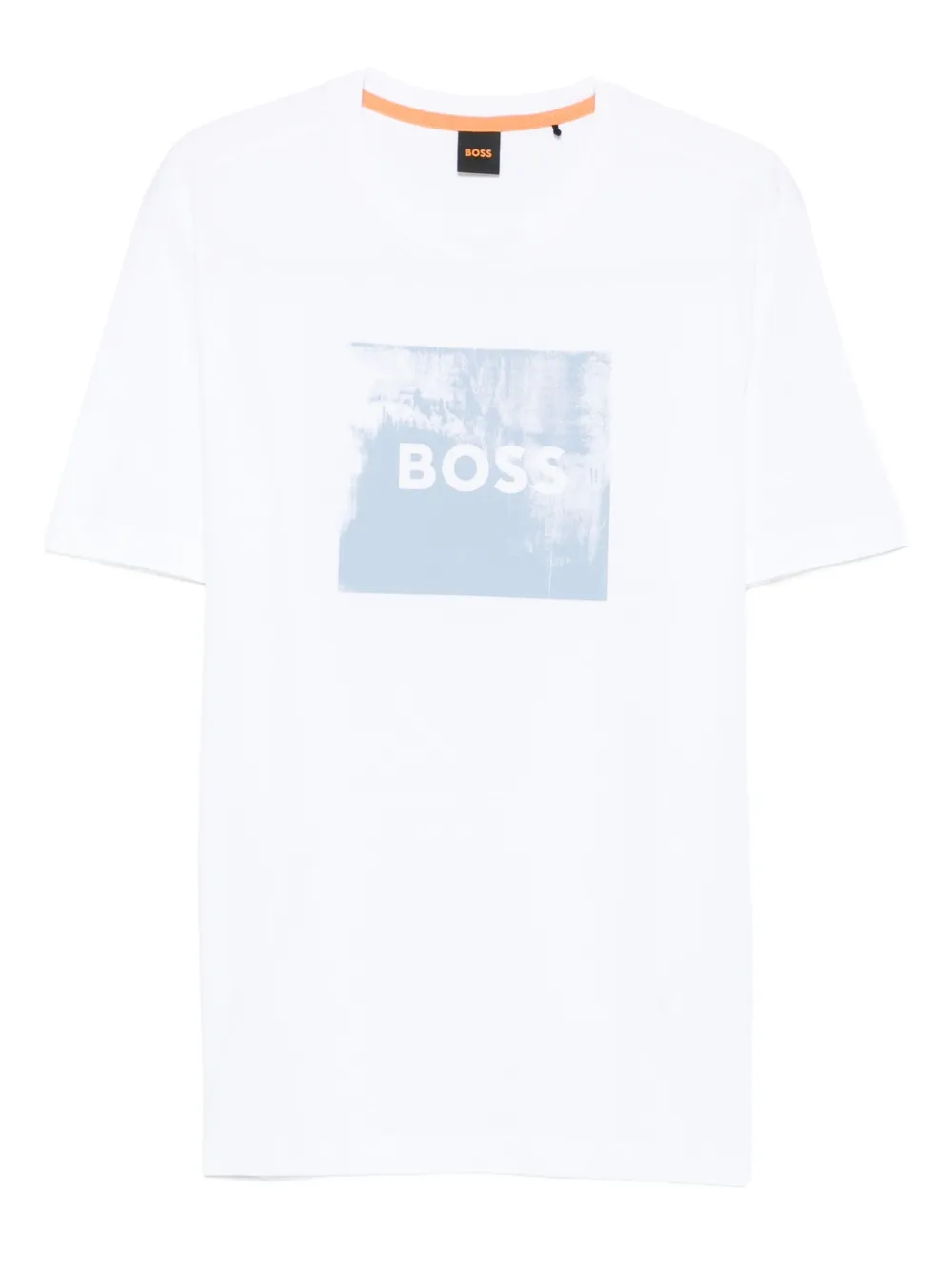 BOSS logo-print T-shirt - ホワイト BOSS logo-print T-shirt - ホワイト