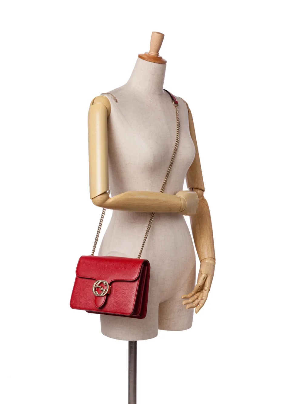 Gucci Pre-Owned 2016-2024 Small Dollar Calfskin Interlocking G crossbody bag | Pre-Owned | Image 2