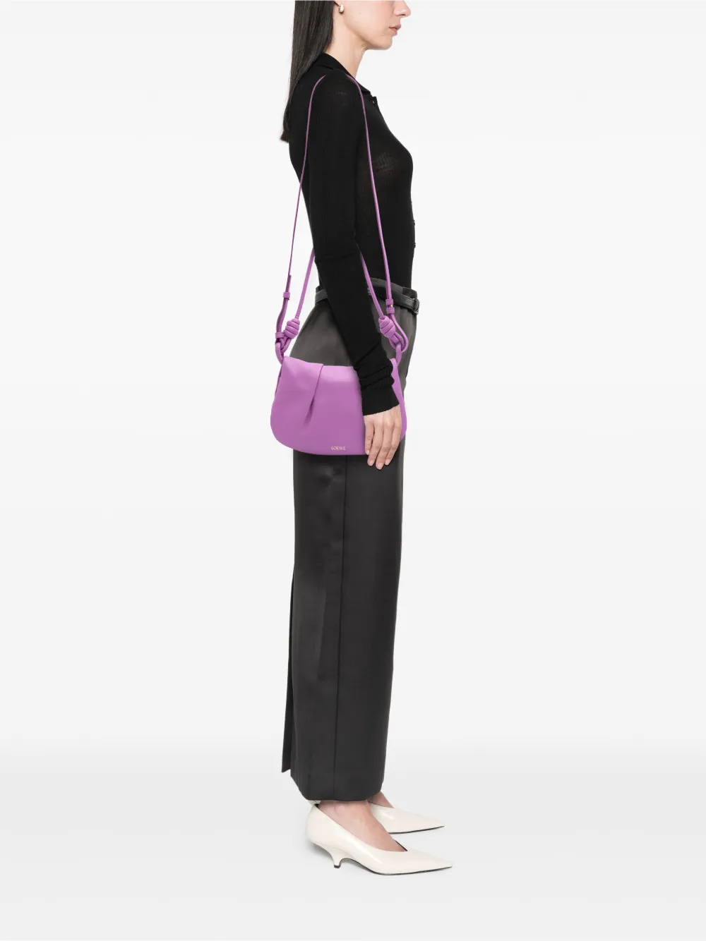 Loewe Pre-Owned 2023 Shiny Calfskin Paseo satchel | Pre-Owned | Image 2