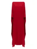 Taller Marmo pom-pom detail maxi dress - Red