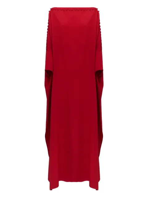Taller Marmo pom-pom detail maxi dress