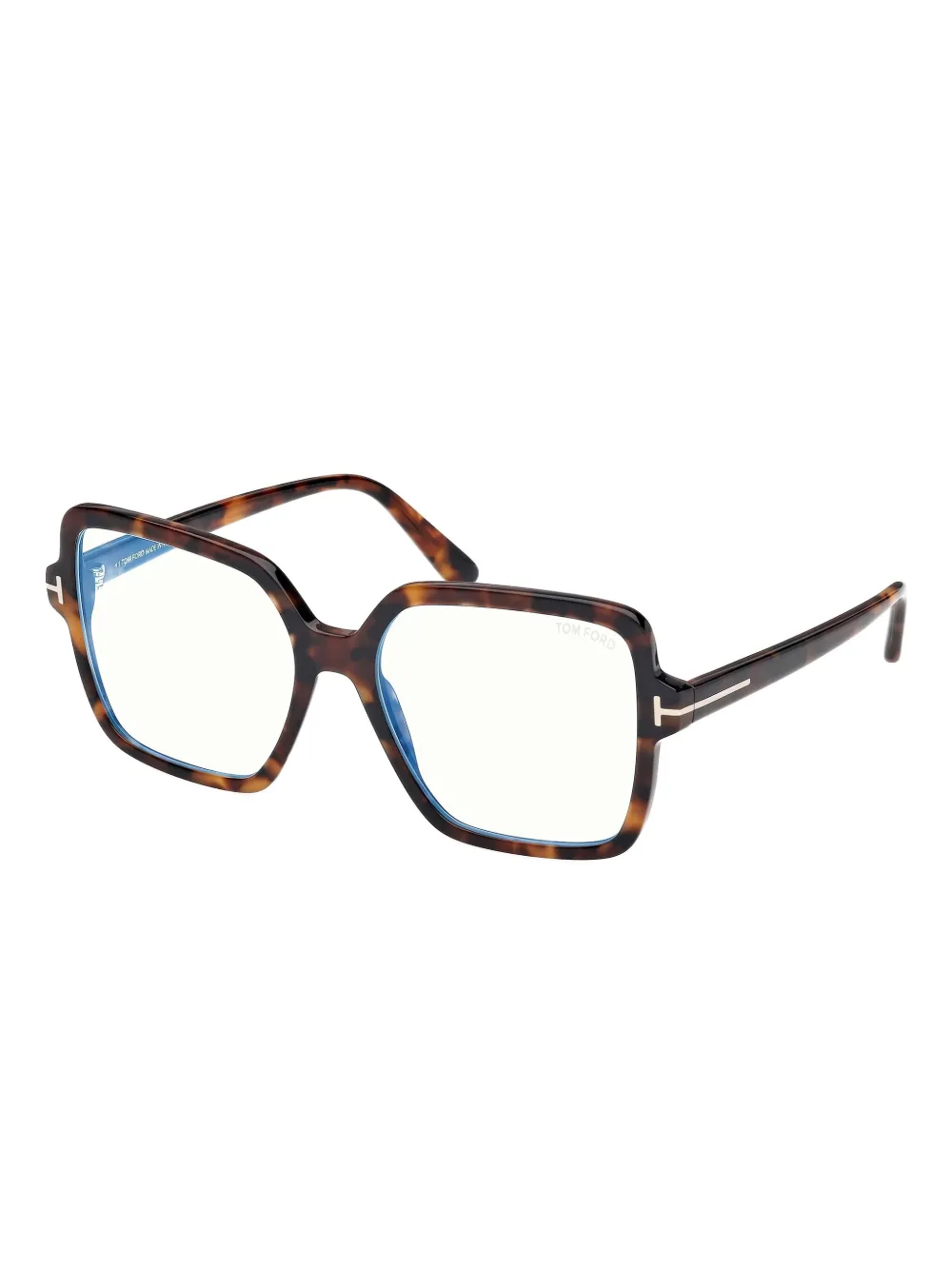 TOM FORD Eyewear Bril met vierkant montuur Bruin
