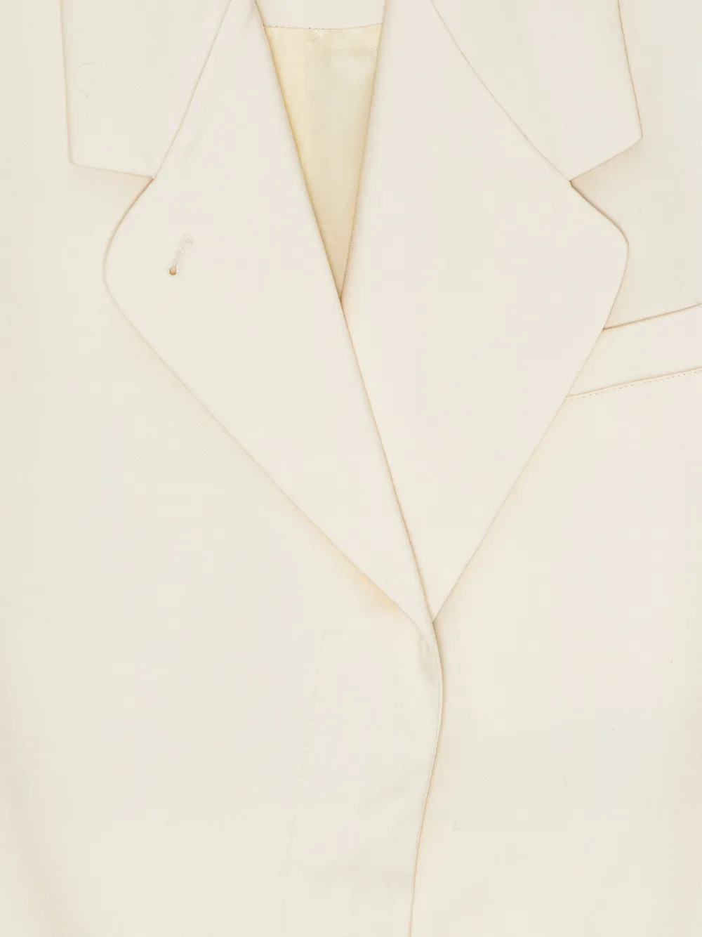 REMAIN Blazer met bewerkte revers Beige