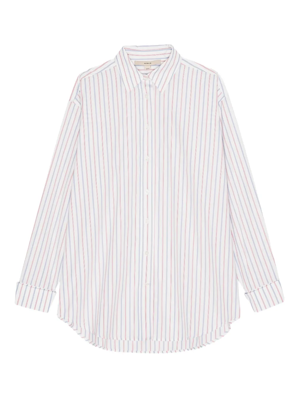 Remain Birger Christensen Stripe Button-down Shirt In White