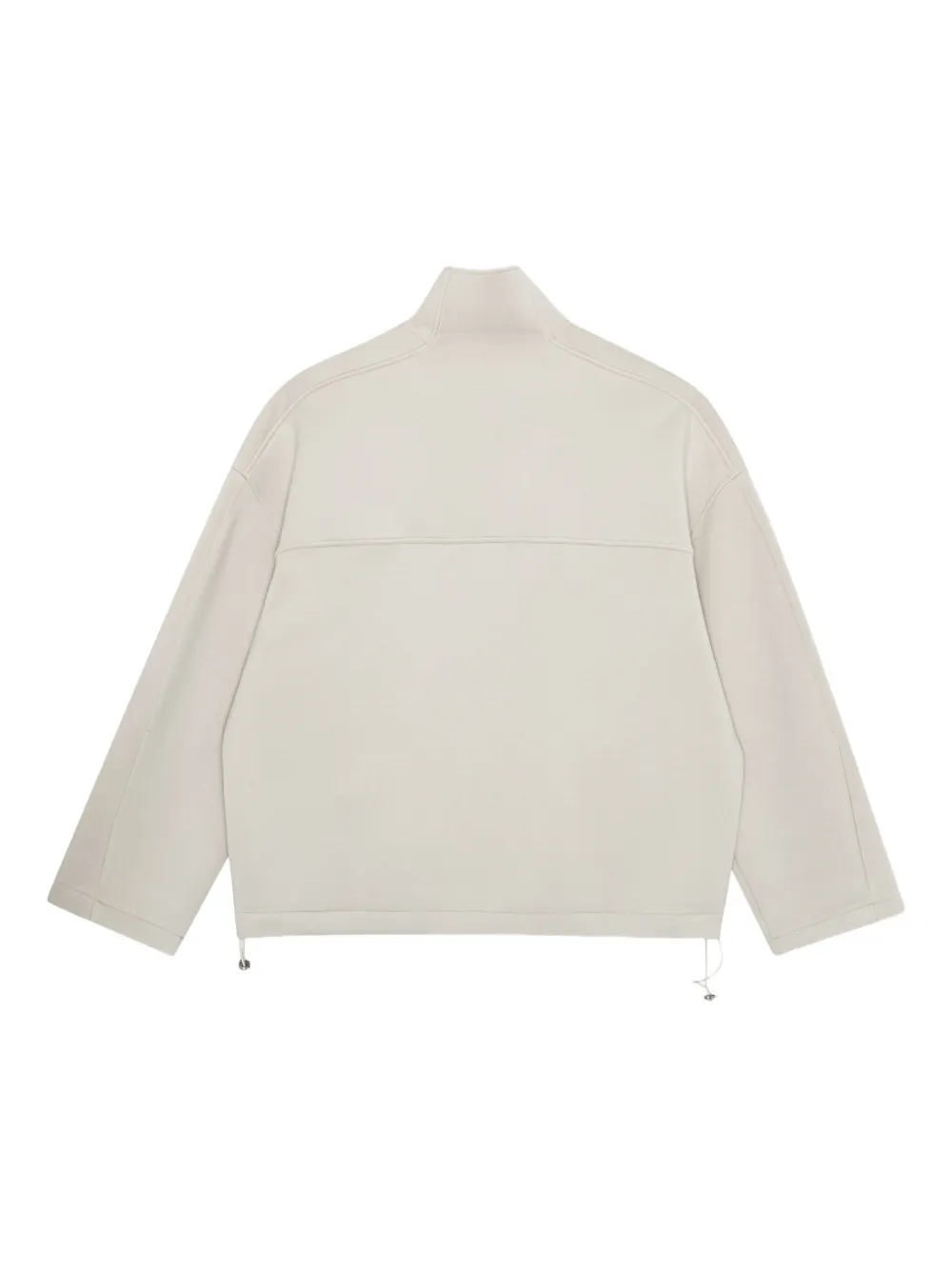 Remain Birger Christensen Zipped Sweatshirt In Neutral