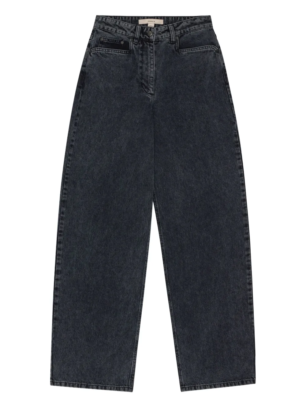 REMAIN Cocoon denim jeans Zwart