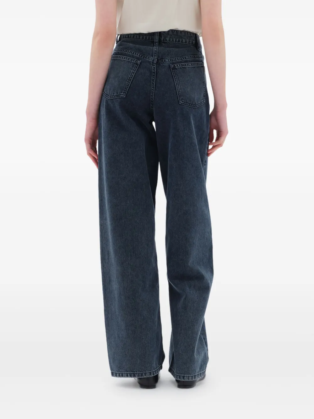 REMAIN Cocoon denim jeans Zwart