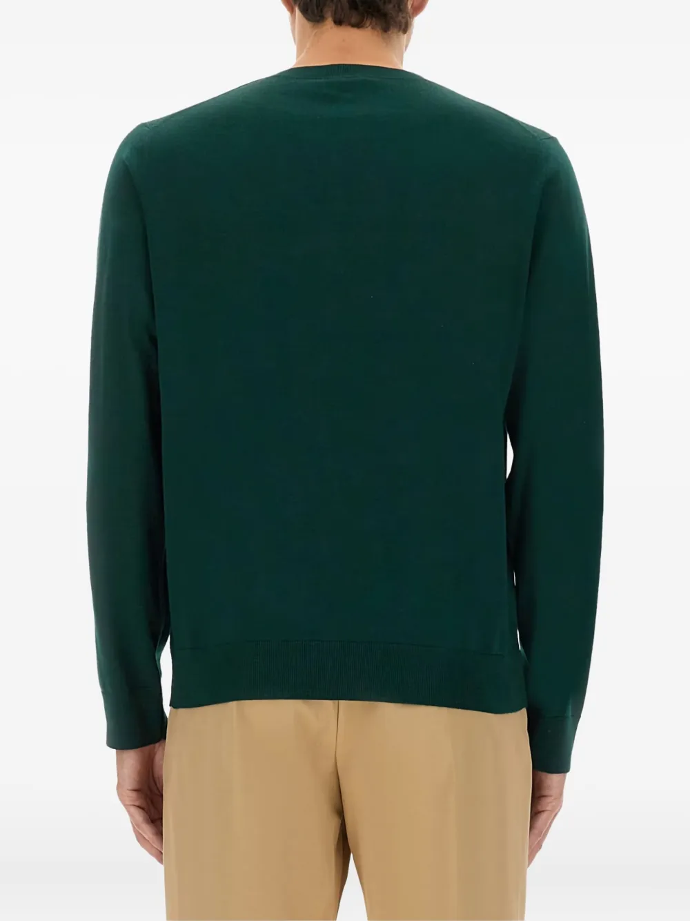 Paul Smith Gebreide trui met kenmerkende streep Groen