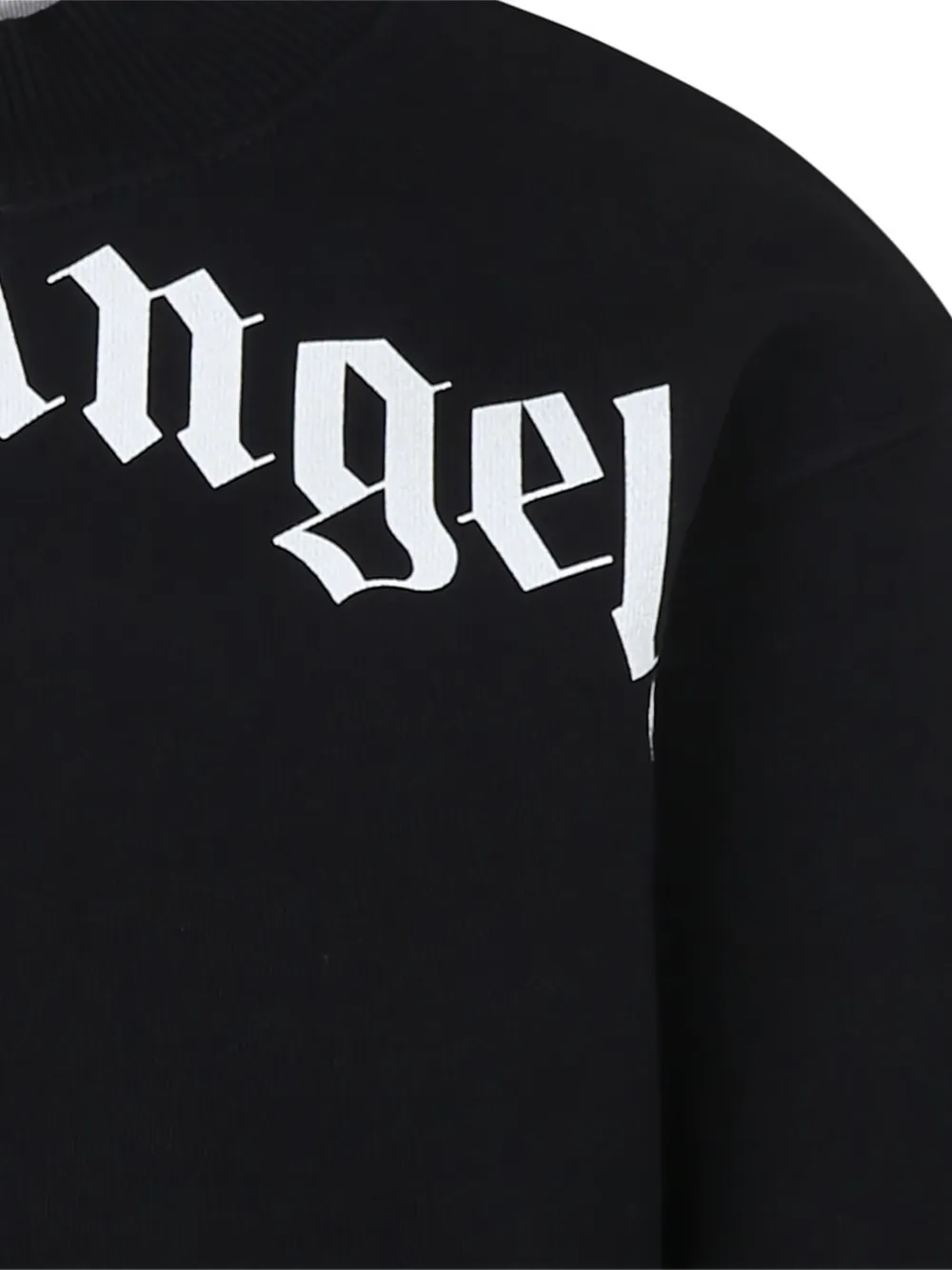 Palm Angels Kids Sweater met logoprint Zwart