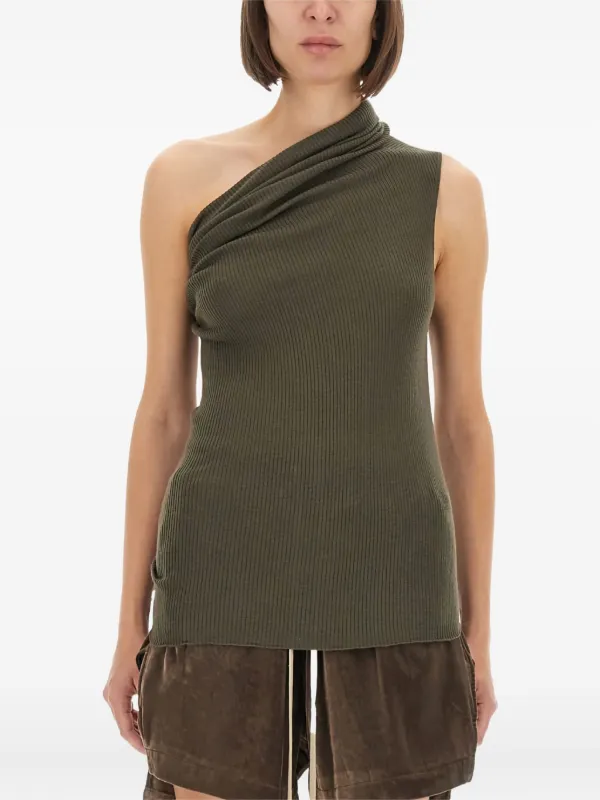 Rick Owens ノースリーブ トップ | グリーン | FARFETCH JP