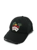 Martine Rose palm-tree embroidered hat - Black