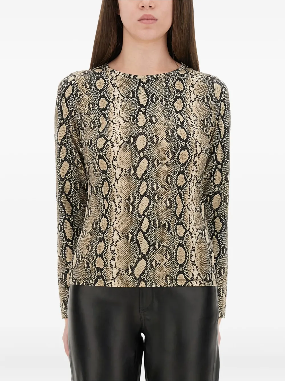 Michael Michael Kors blusa con animal print | neutro | Image 1