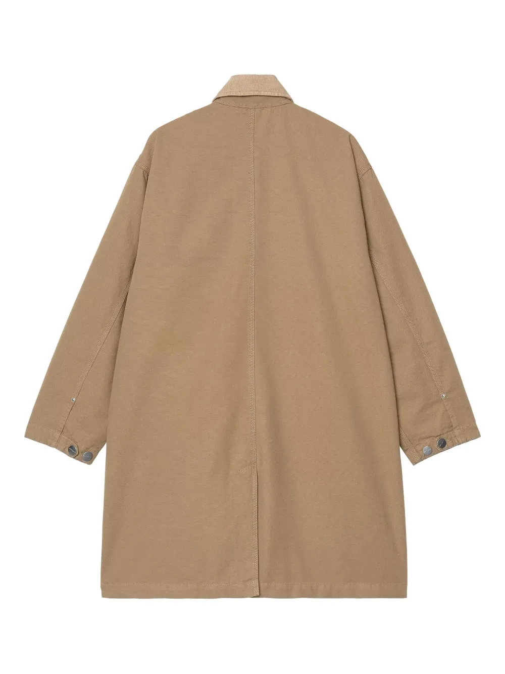 Carhartt WIP Webster corduroy-collar cotton jacket Beige