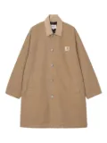 Carhartt WIP Webster corduroy-collar cotton jacket - Neutrals