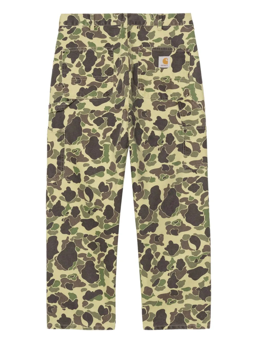 Carhartt WIP Trousers Green - Geel