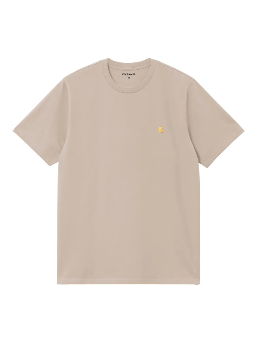 Carhartt Embroidered-logo T-shirt In Neutral