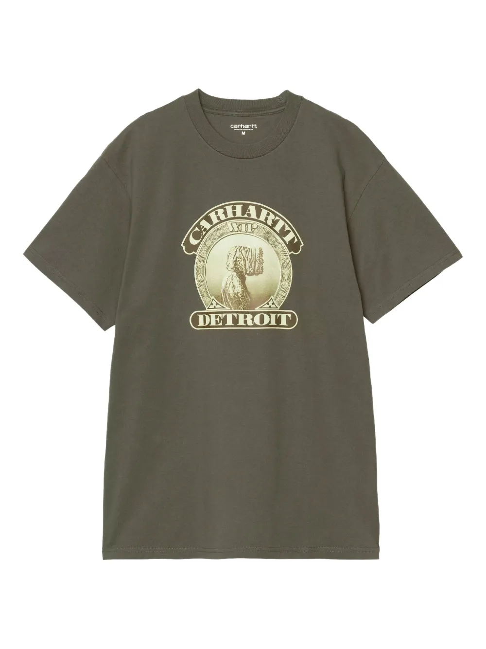 Carhartt WIP Cold World graphic-print T-shirt | Green | Image 1