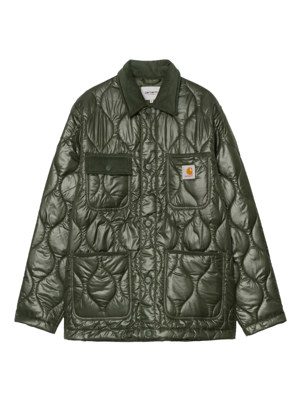Carhartt WIP Oscar quilted jacket | Green | Image 1