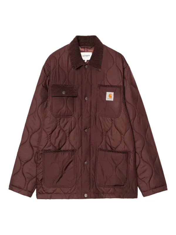 Carhartt WIP F ジップアップロングスリーブジャケット Carhartt WIP ロングスリーブ ジャケット | ブラウン | FARFETCH JP