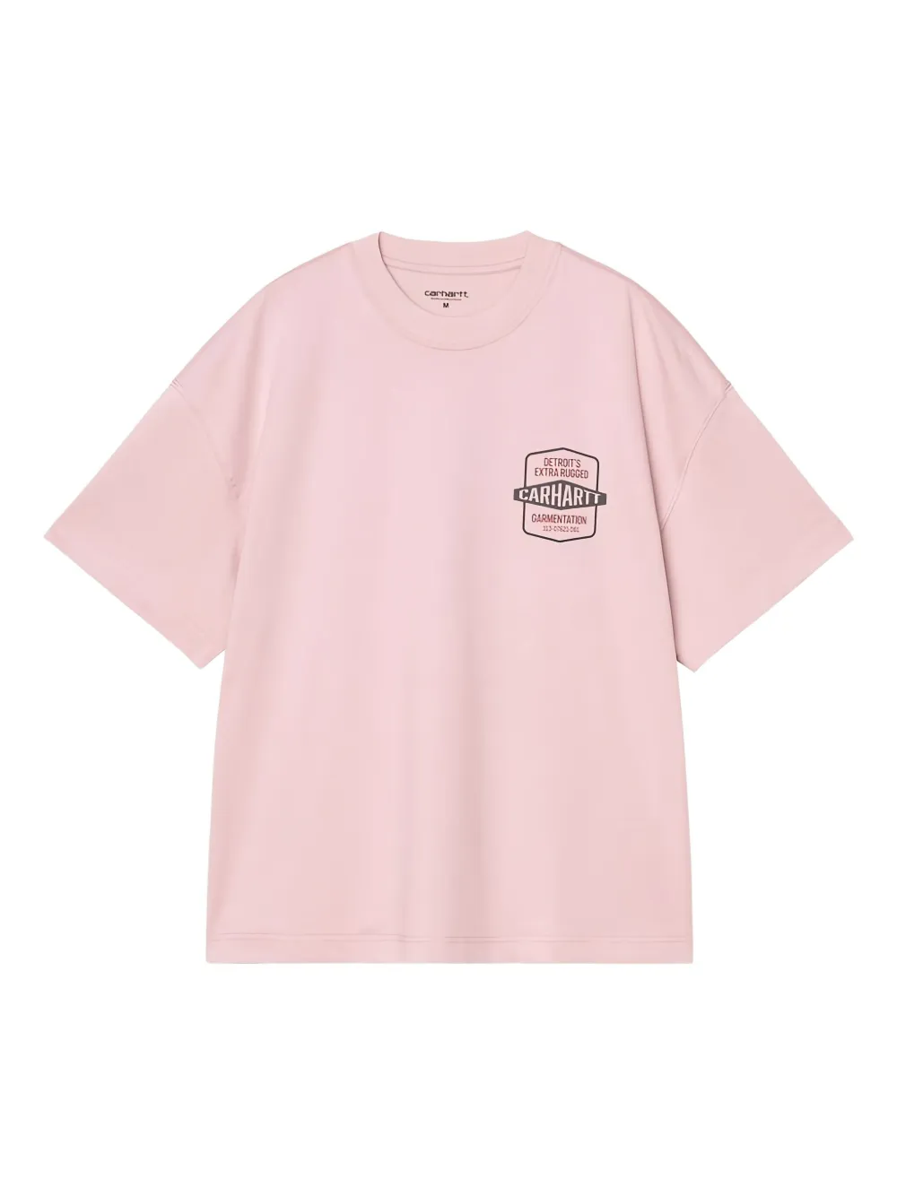 Carhartt Logo-print T-shirt In Pink