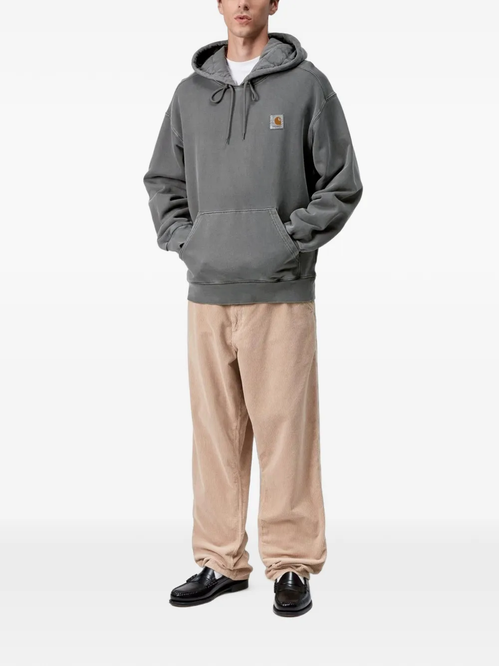 Carhartt WIP Vista sweater met capuchon Grijs
