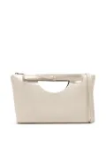 Studio Amelia cut-out bow clutch bag - Grey