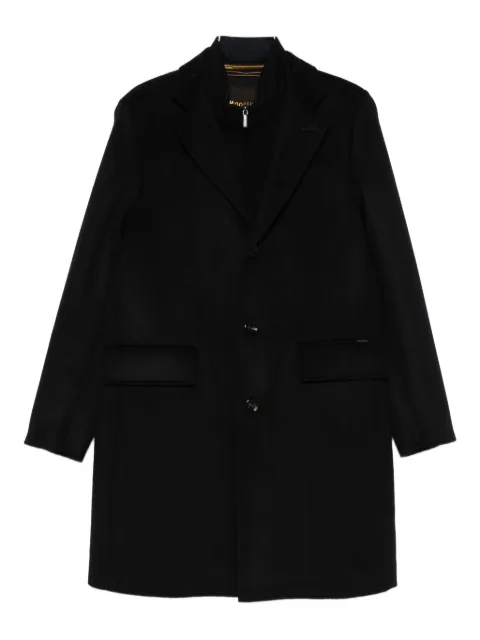 Moorer single-breasted insulated coat