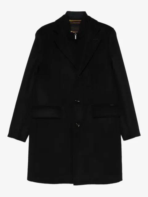 Moorer single-breasted insulated coat