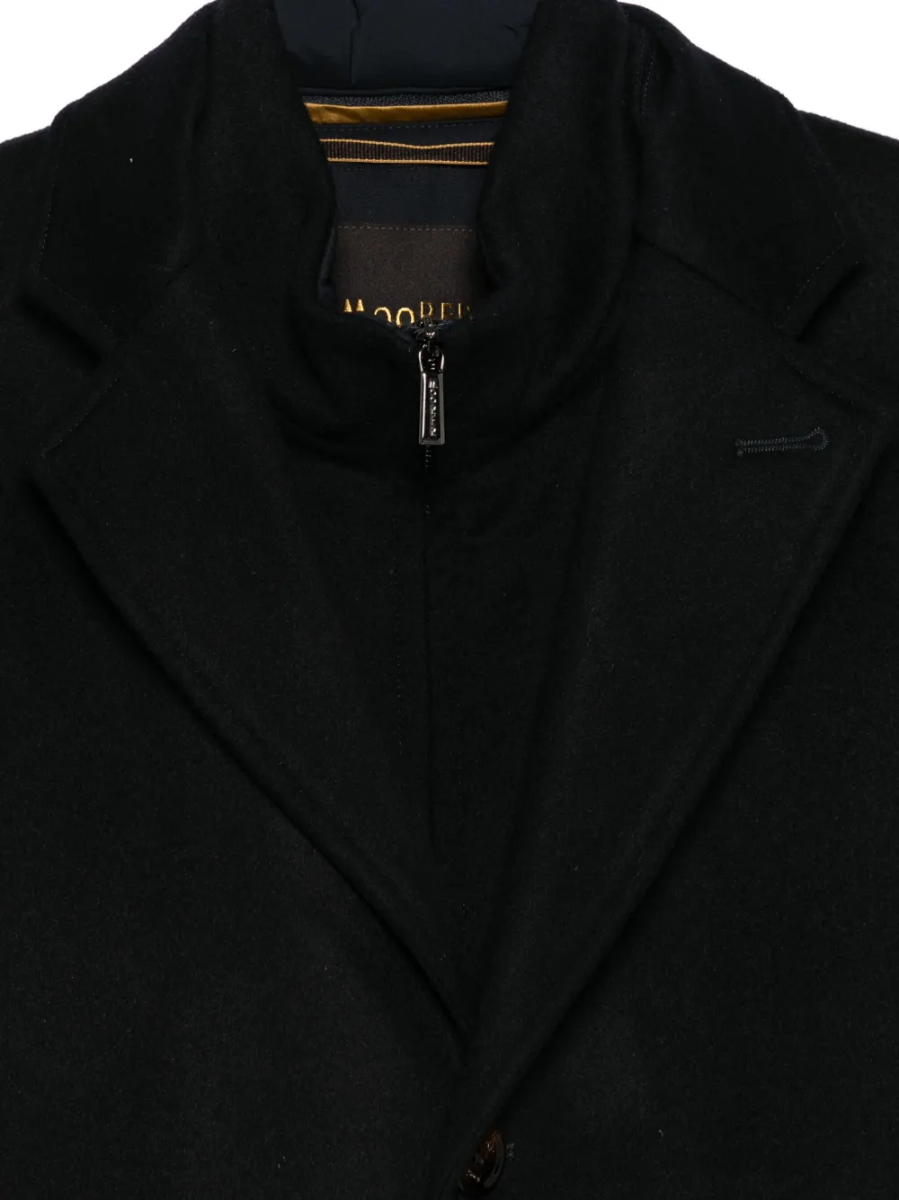 Moorer Jas met enkele rij knopen Blauw