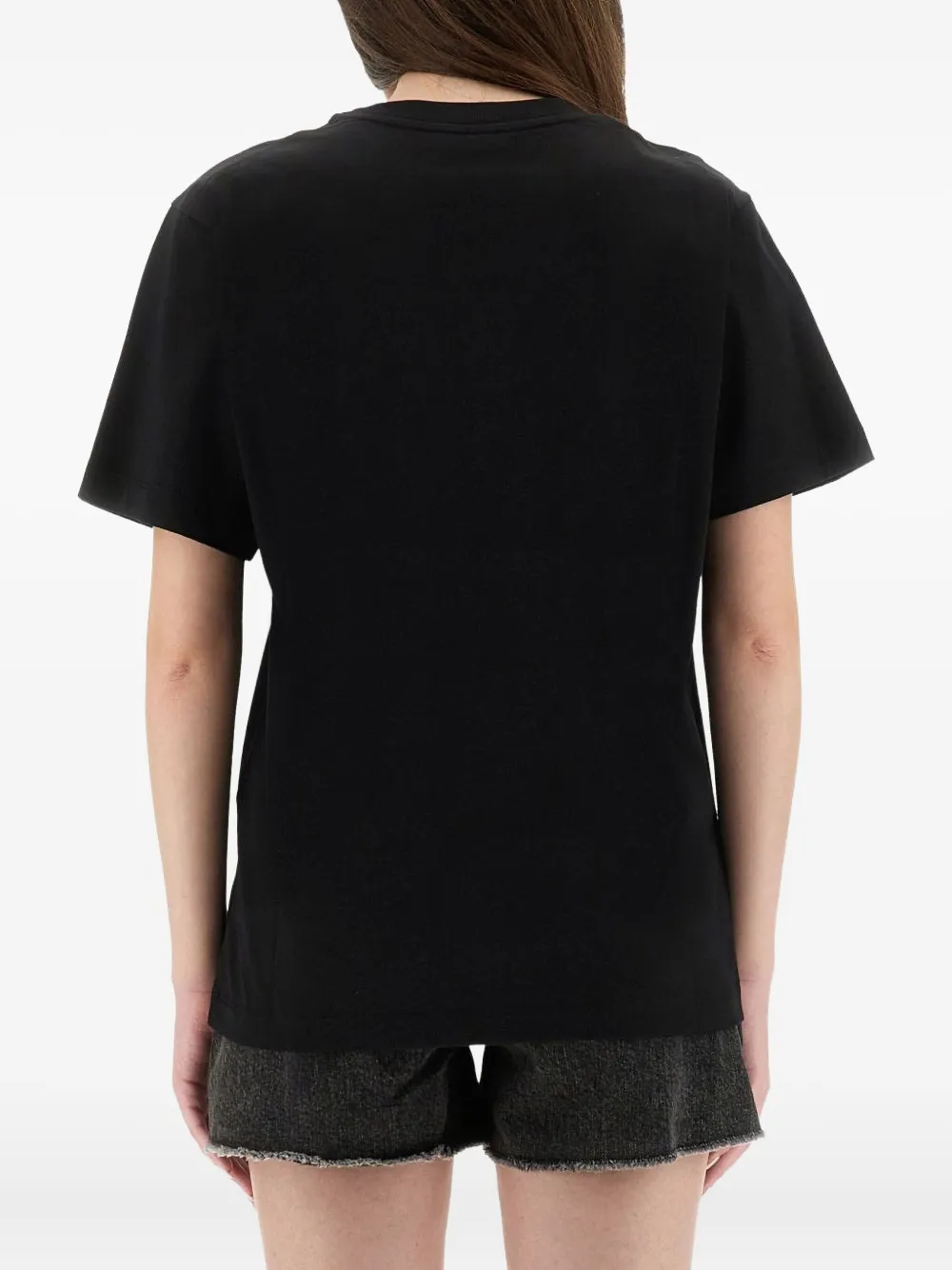 MOSCHINO JEANS T-shirt met grafische print Zwart