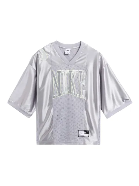 Nike mesh-panel jersey top