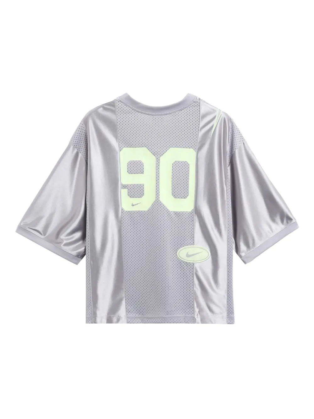 Nike mesh-panel jersey top Roze