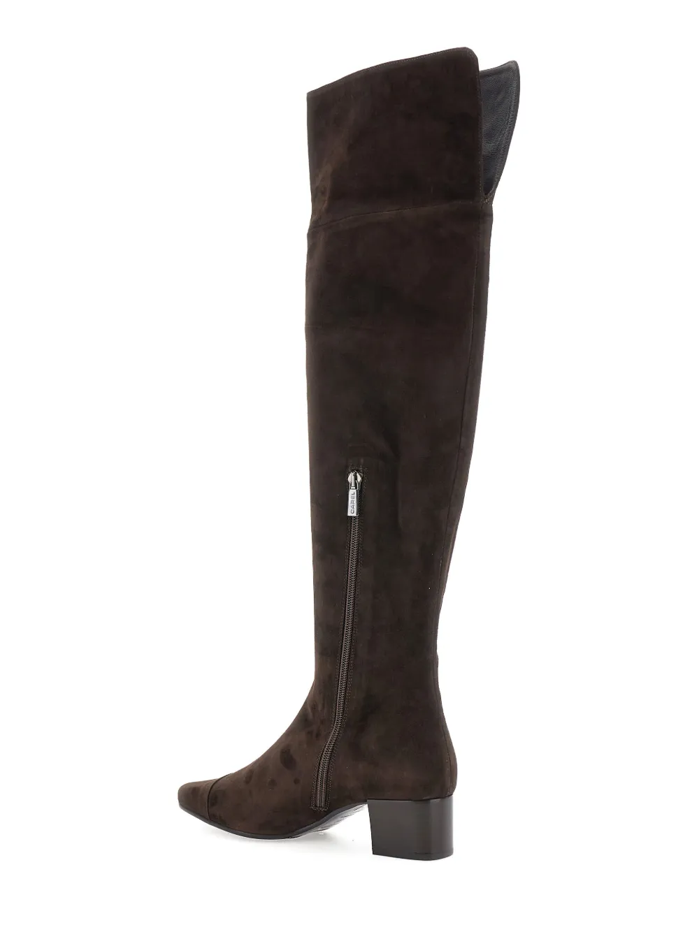 Carel Paris Brigitte suede knee-high boots Brown
