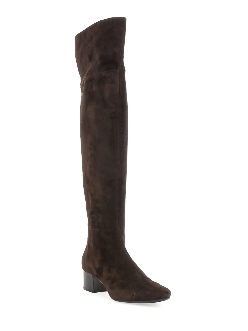 Carel Paris Brigitte suede knee-high boots Brown