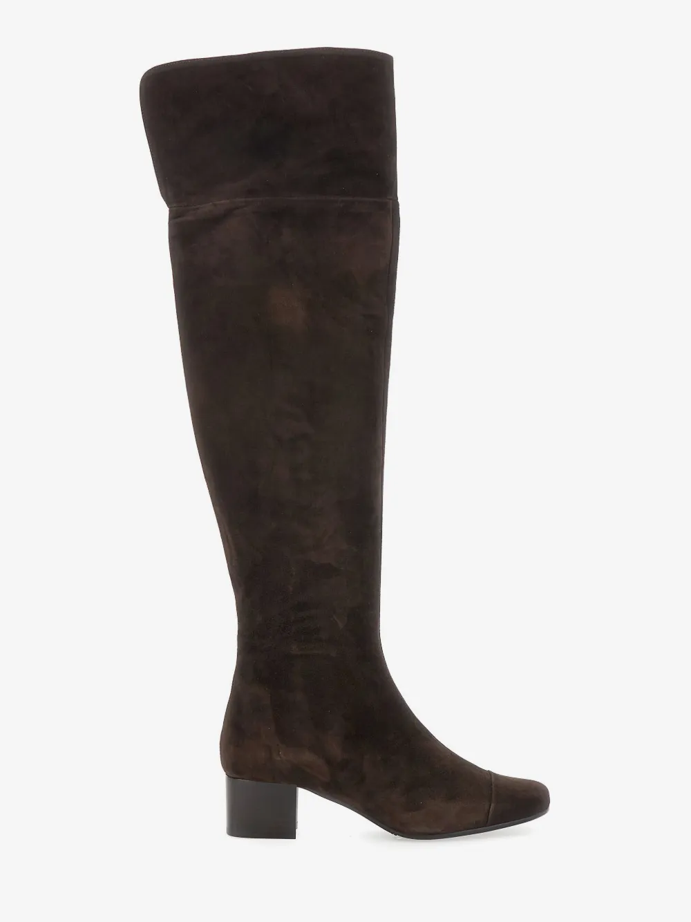 Brigitte suede knee-high boots